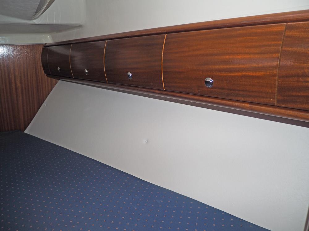 Cabine arri&egrave;re, H&eacute;bergements